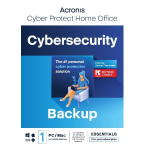 Acronis Cyber Protect Home Office Essentials - Box pack (1 anno) - 3 computer - Win, Mac, Android, iOS - Europa